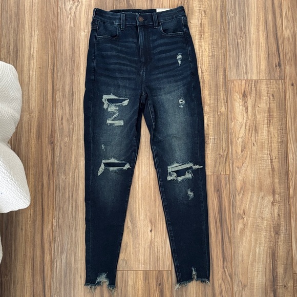 American Eagle Outfitters Denim - American Eagle Curvy Highest Rise Jegging - Size: 2 Short